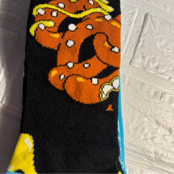 New Disney Graphic Socks Mickey Donut Pretzel Waffle Unisex Size US 4-10 - Picture 8 of 8